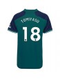 Arsenal Takehiro Tomiyasu #18 Ausweichtrikot für Frauen 2023-24 Kurzarm